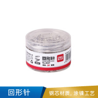 得力  0037回形针(200枚/筒)
