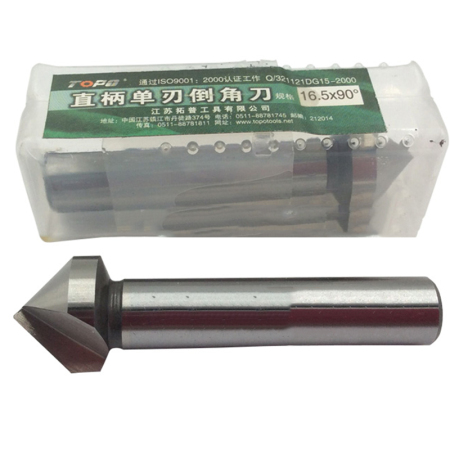 拓普 直柄单刃倒角刀 HSS 1支/盒 