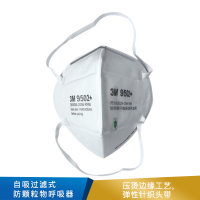 3M  自吸过滤式防颗粒物呼吸器 头戴式KN95 环保装 9502+ 50片/盒，10盒/箱