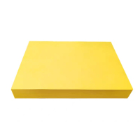 联强 黄色轧钢纸 80g 黄色 A4 