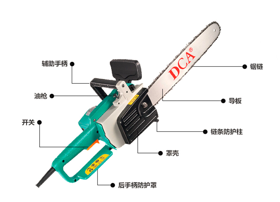DCA 电链锯  M1L-FF02-405