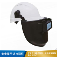 代尔塔 安全帽用焊接面屏 CASOUD2HE 101508  