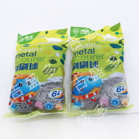 地球 钢丝球 20g  DQ-A006  6个装 