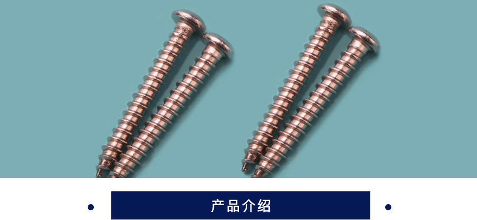 迎燕 十字槽盘头自攻螺钉  DIN7981/GB845 304  彩锌热处理
