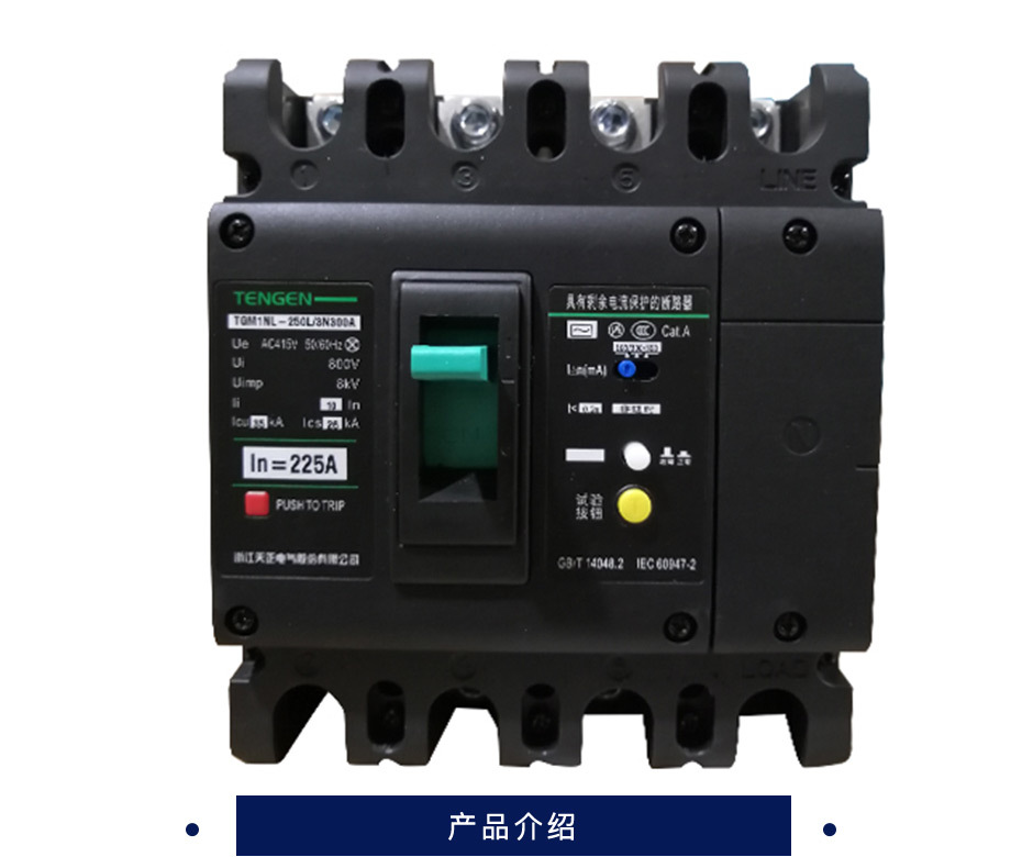 天正 漏电断路器 TGM1NL-400M