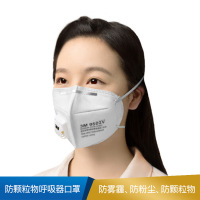 3M 防颗粒物呼吸器口罩 KN95自吸过滤式 9502V 25个/盒,10盒/箱