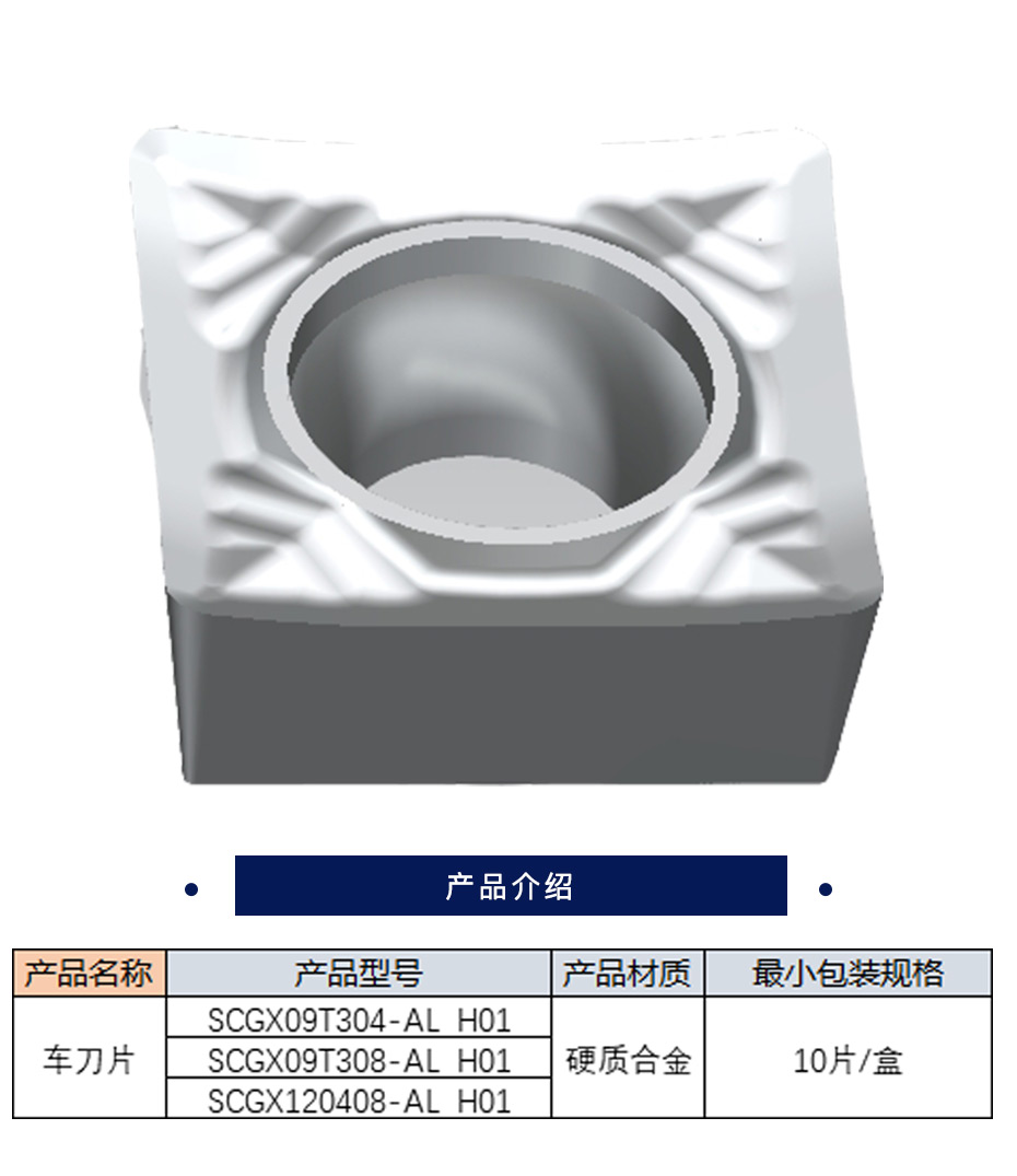 淘工家 车刀片 硬质合金  SCGX